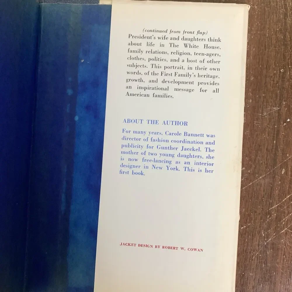 1966 Partners to the President Lyndon B. Johnson by Carol Bannett hardcover book